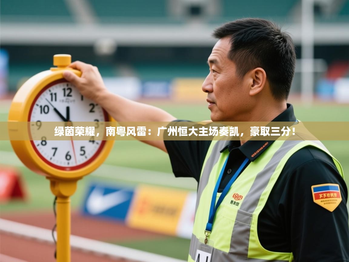 绿茵荣耀,南粤风雷:广州恒大主场奏凯,豪取三分! 第2张